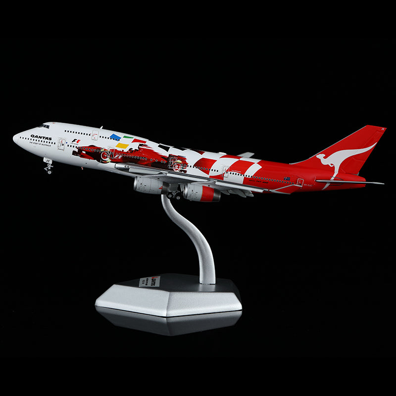 1/400 澳洲航空波音 747-400 VH-OJC「2000 澳洲大獎賽」襟翼放下型