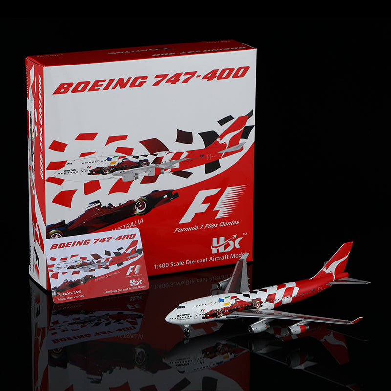 1/400 Qantas Boeing 747-400 VH-OJC “2000 Australian Grand Prix”