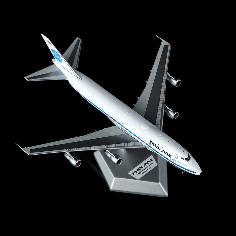 HX Models 1/400 美洲航空 B747-100「Clipper Dashing Wave」N749PA 比例模型