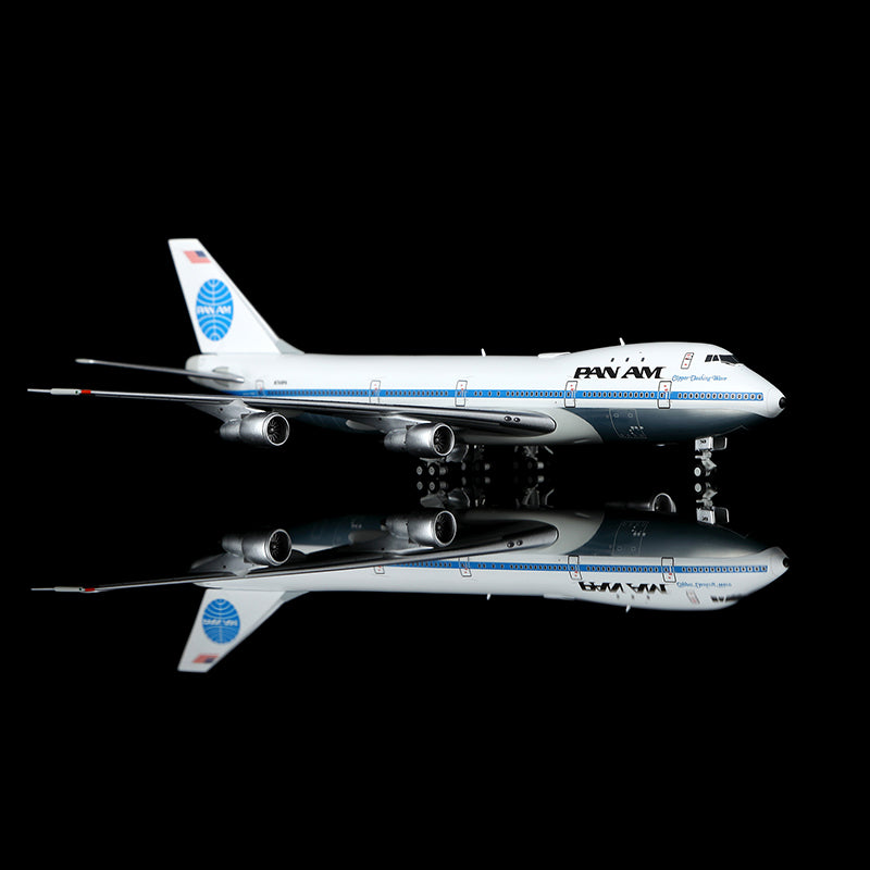 HX Models 1/400 美洲航空 B747-100「Clipper Dashing Wave」N749PA 比例模型