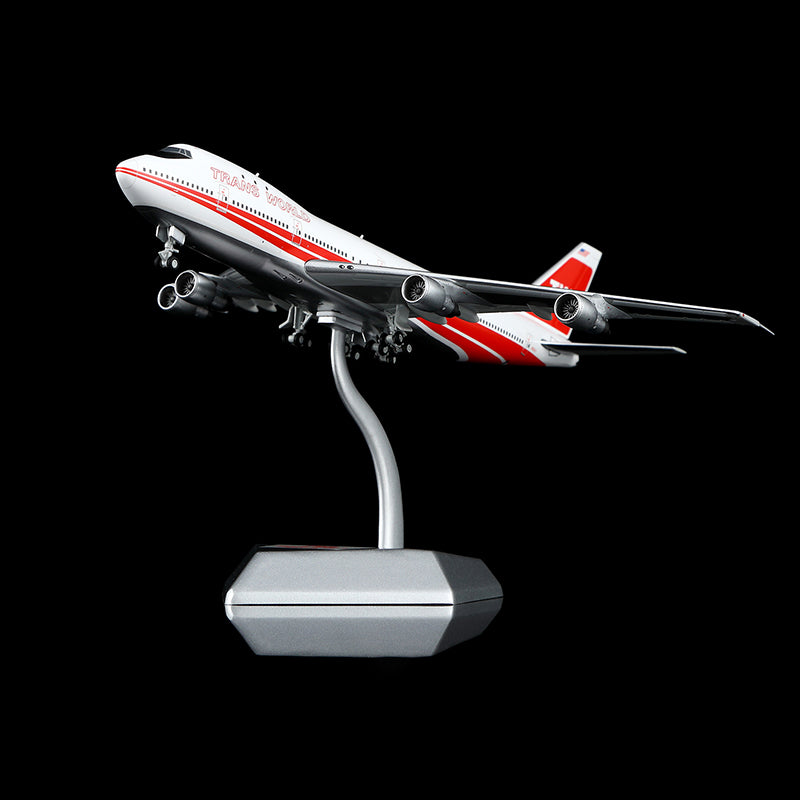 HX Models 1/400 Trans World Airlines B747-100 N53111 Scale Model
