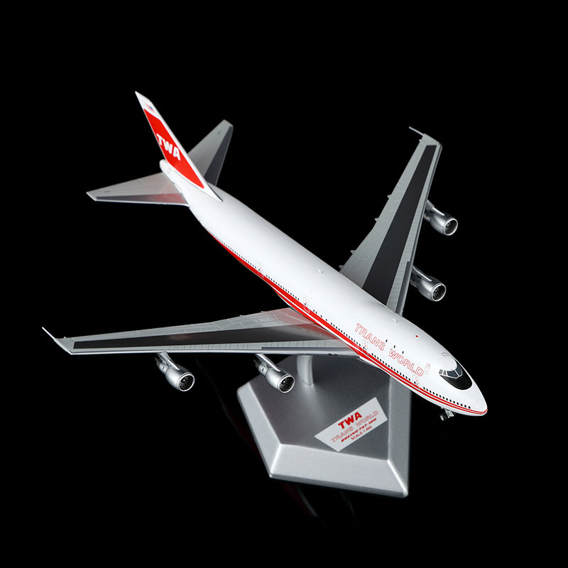 HX Models 1/400 全球航空 B747-100 N53111 比例模型
