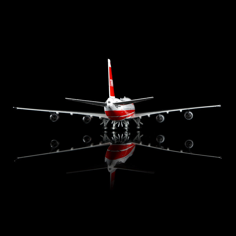 HX Models 1/400 全球航空 B747-100 N93107 比例模型