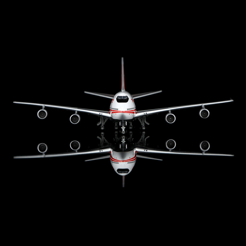 HX Models 1/400 全球航空 B747-100 N93107 比例模型