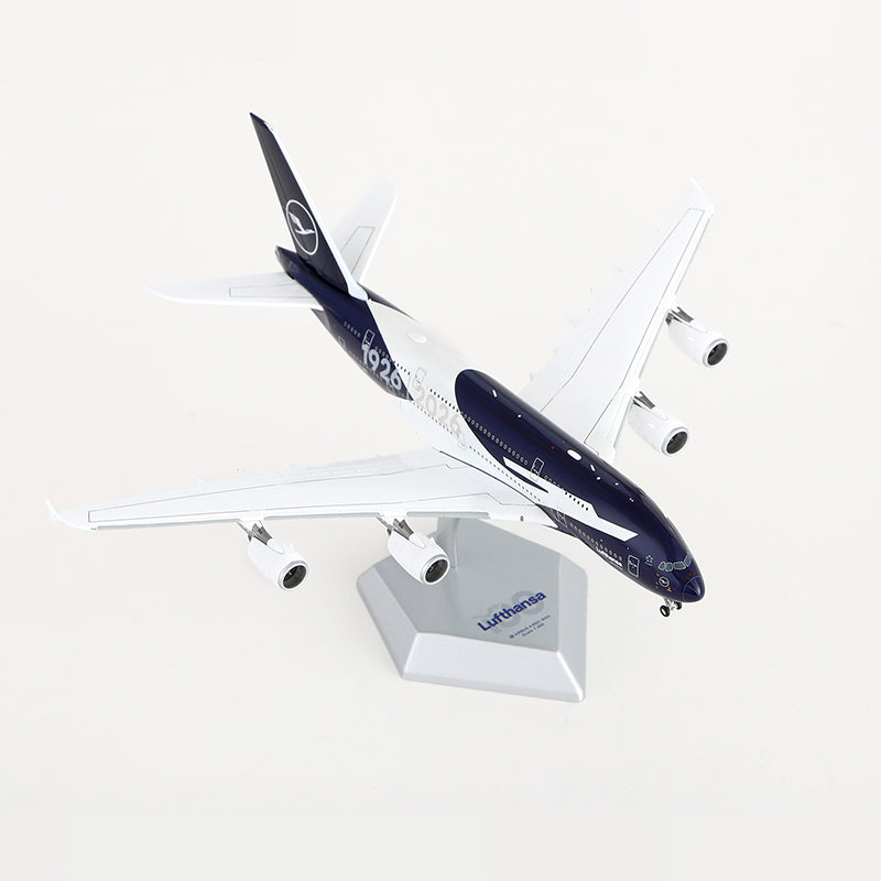 HX Models 1/400 Lufthansa Airbus A380 D-AIMH  “100th Anniversary" Scale Model
