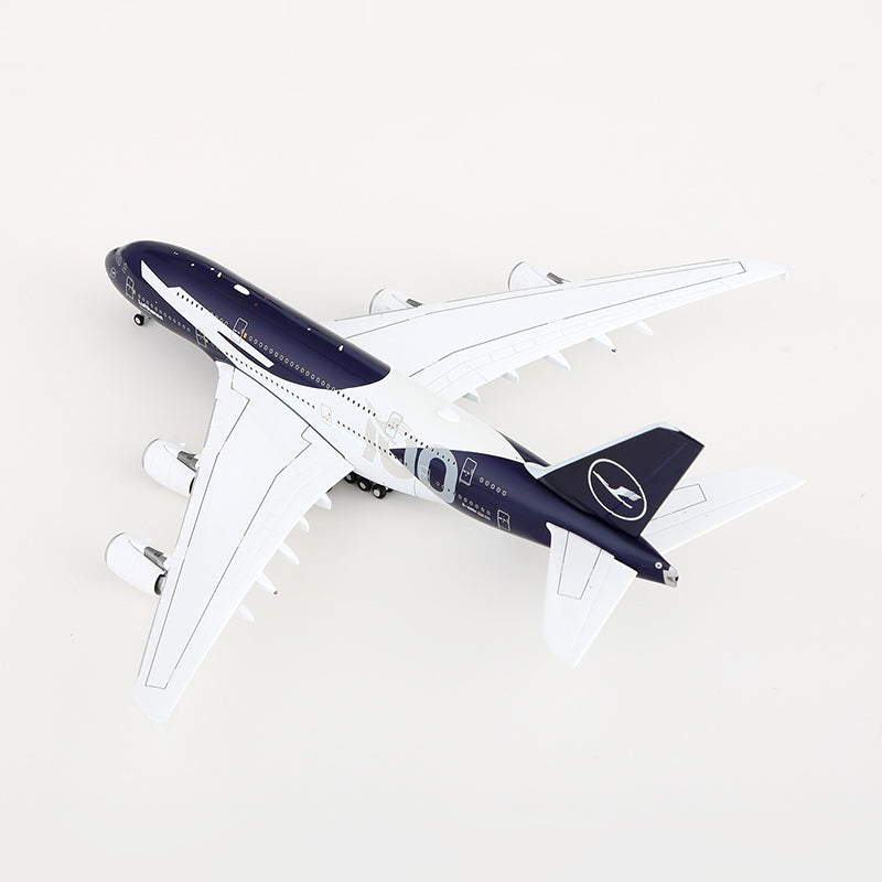 HX Models 1/400 Lufthansa Airbus A380 D-AIMH  “100th Anniversary" Scale Model