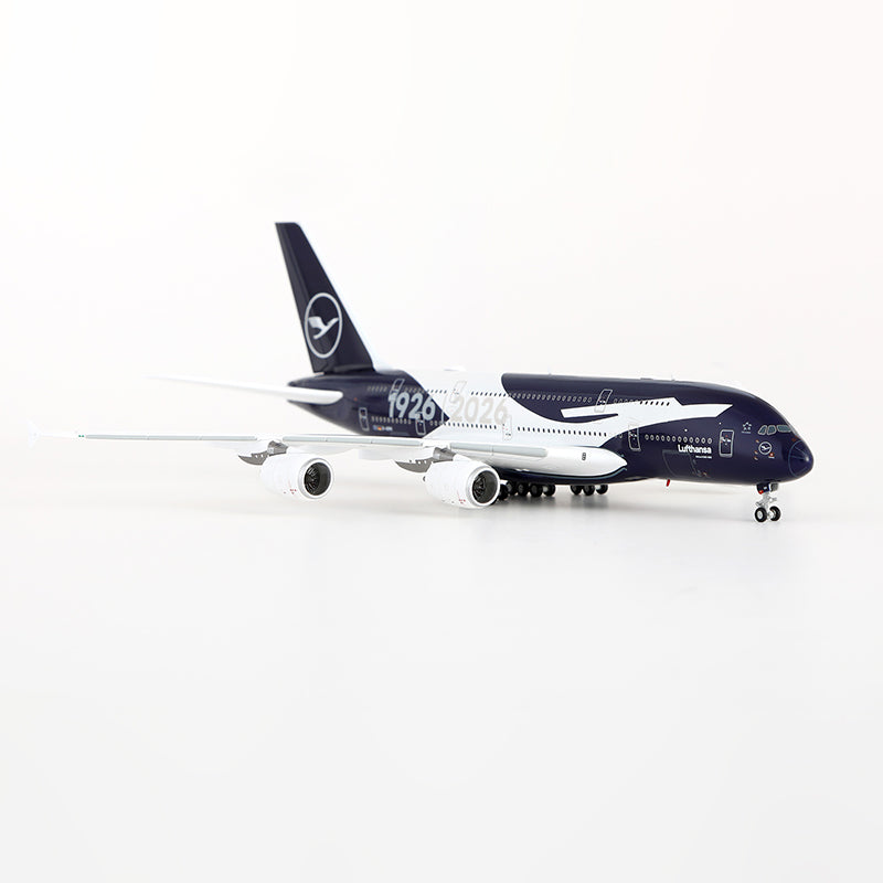 HX Models 1/400 Lufthansa Airbus A380 D-AIMH  “100th Anniversary" Scale Model