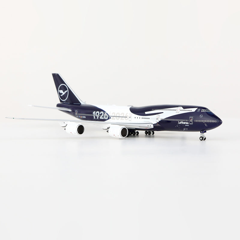 HX Models 1/400 Lufthansa  B747-8 D-ABYN “100th”Anniversary Scale Model