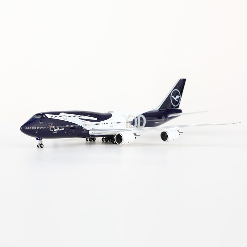 HX Models 1/400 Lufthansa  B747-8 D-ABYN “100th”Anniversary Scale Model