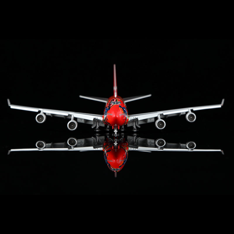 Qantas B747-400 "Wunala Dreaming""Flaps Down"VH-OEJ