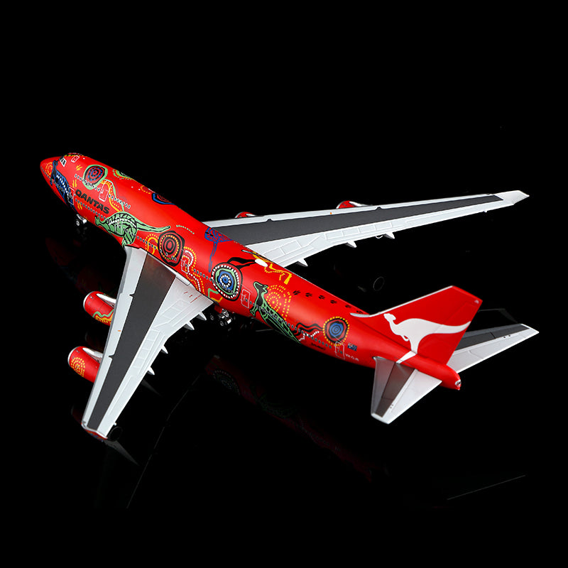 Qantas B747-400 "Wunala Dreaming" VH-OJB