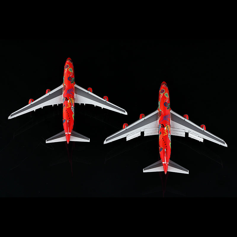 Qantas B747-400 "Wunala Dreaming" VH-OJB