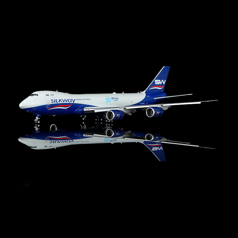 Silk Way West Airlines B747-8F  VQ-BVB "Flaps Down"