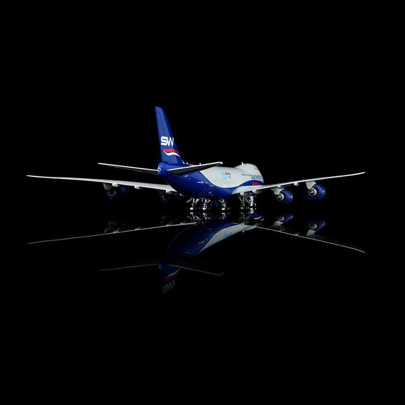 HX Models Silk Way West Airlines B747-8F VQ-BVB Scale Model