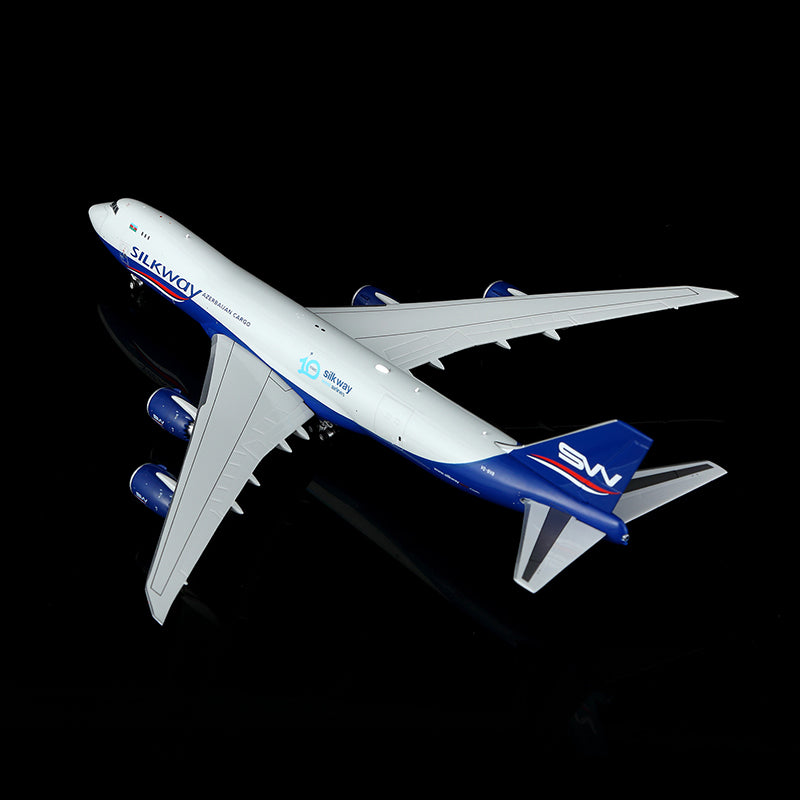 HX Models Silk Way West Airlines B747-8F VQ-BVB Scale Model