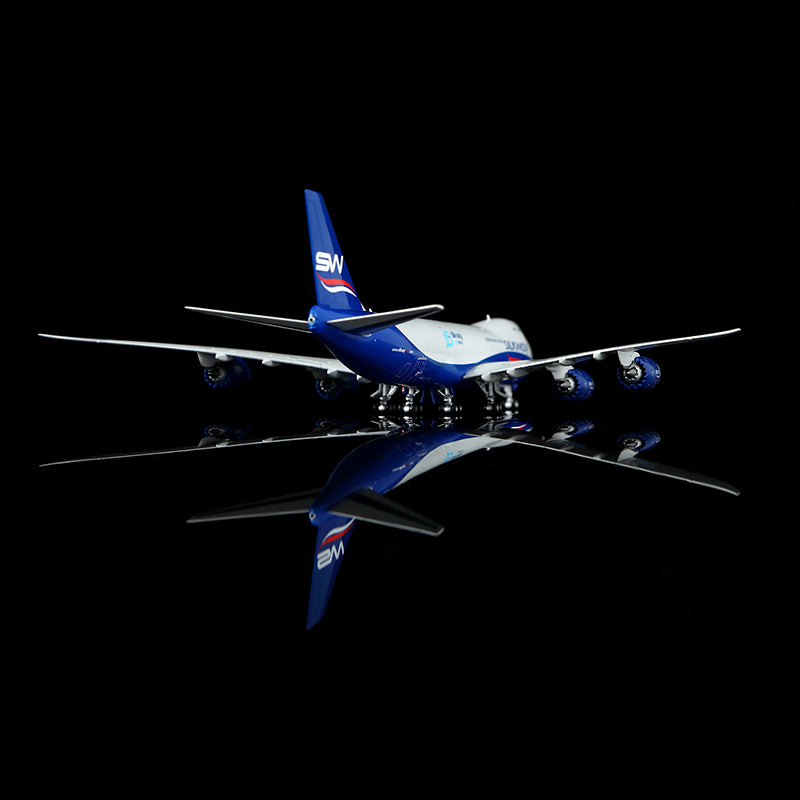HX Models Silk Way West Airlines B747-8F VQ-BVC Scale Model