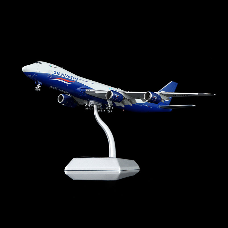 HX Models Silk Way West Airlines B747-8F VQ-BVC "Flaps Down" Scale Model