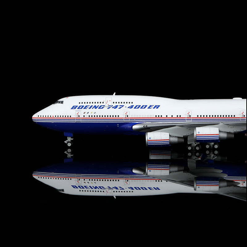 HX Models Boeing 747-400 Boeing Company N747ER Scale Model