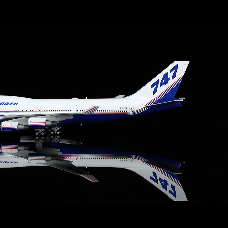 HX Models Boeing 747-400 Boeing Company N747ER Scale Model