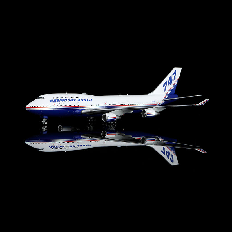 HX Models Boeing 747-400 Boeing Company N747ER Scale Model