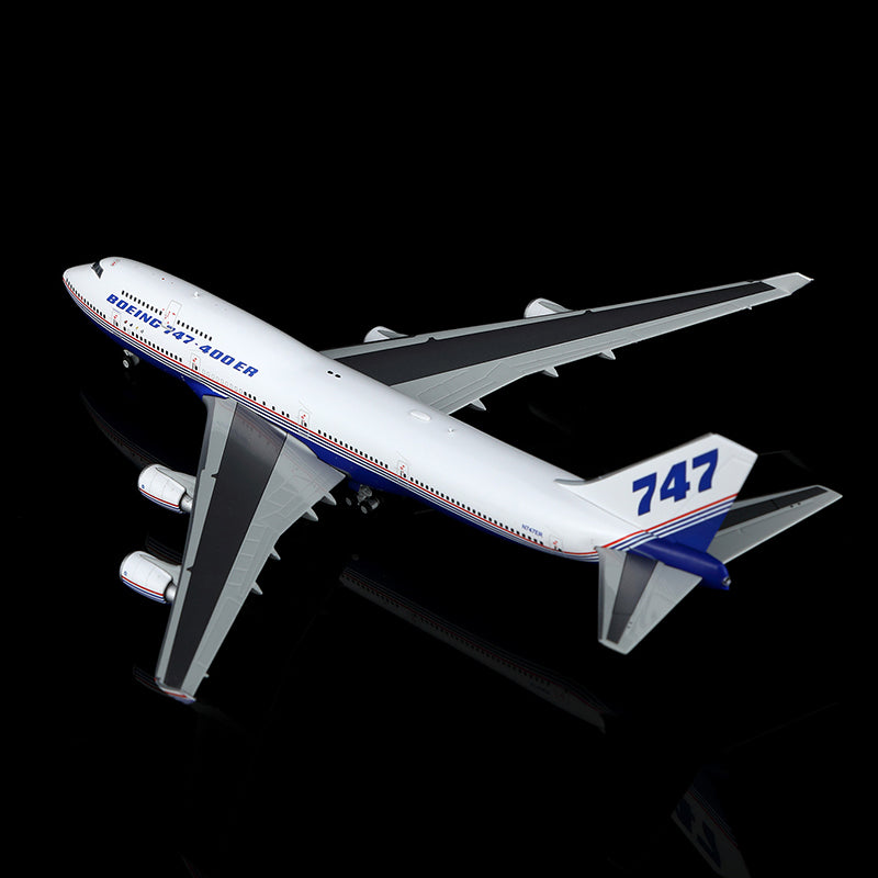 HX Models Boeing 747-400 Boeing Company N747ER Scale Model