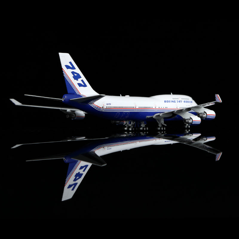 HX Models Boeing 747-400 Boeing Company N747ER Scale Model