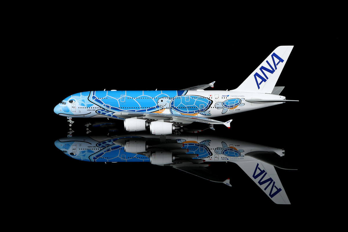HX Models ANA Airbus A380-800 JA381A "Lani" Flying Honu Blue Turtle Livery