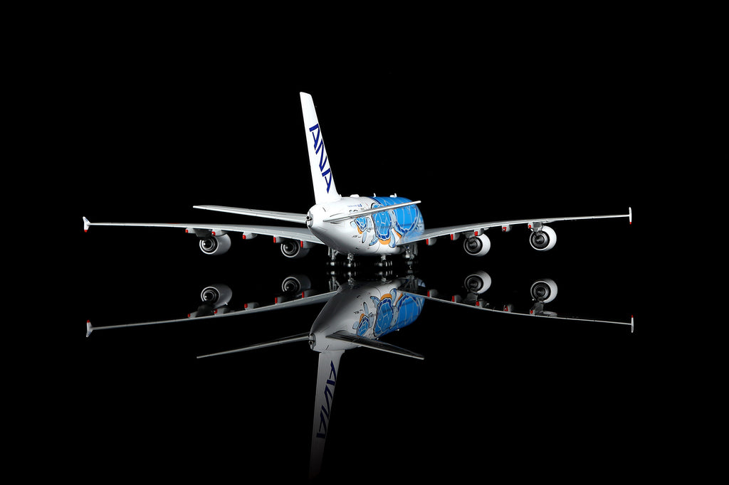 HX Models ANA 航空 Airbus A380-800 JA381A「Lani」Flying Honu 藍色海龜塗裝