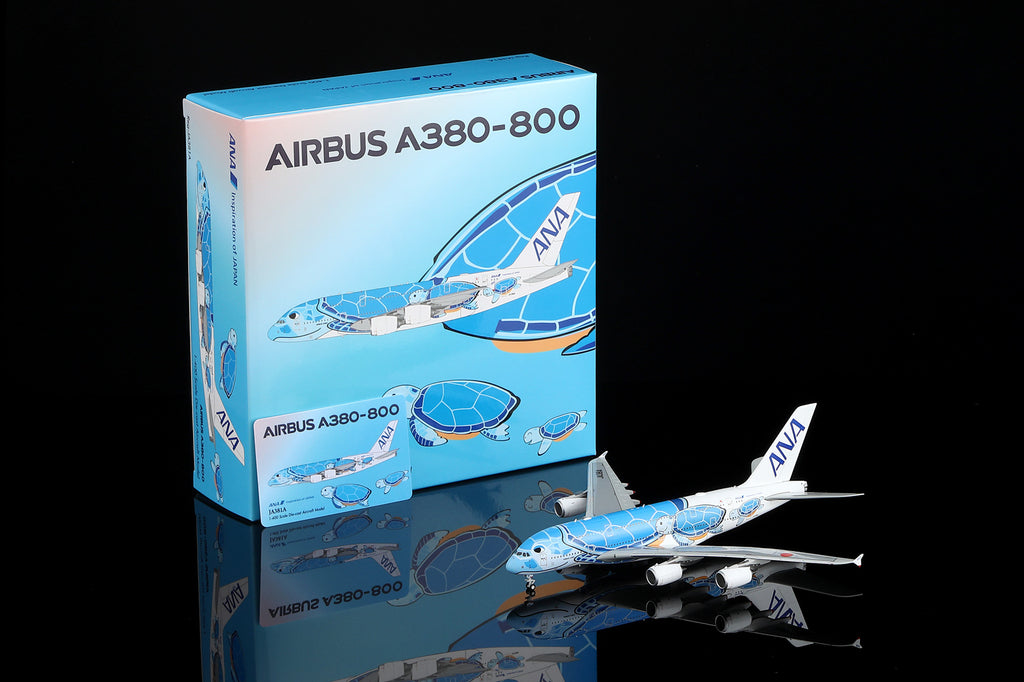 HX Models ANA 航空 Airbus A380-800 JA381A「Lani」Flying Honu 藍色海龜塗裝