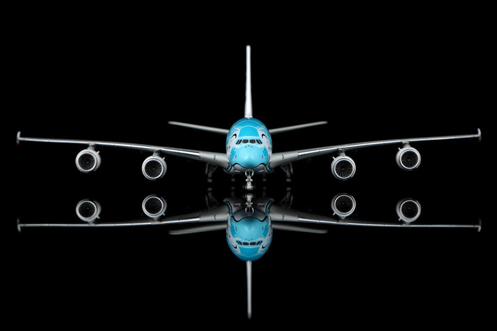 HX Models ANA Airbus A380-800 JA382A "Kai" Flying Honu Emerald Green Turtle Livery