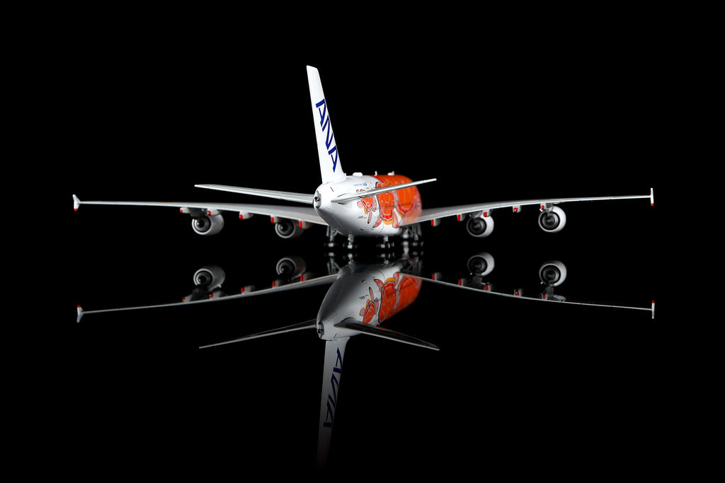 HX Models ANA 航空 Airbus A380-800 JA383A「Ka La」飛天海龜日落橘塗裝