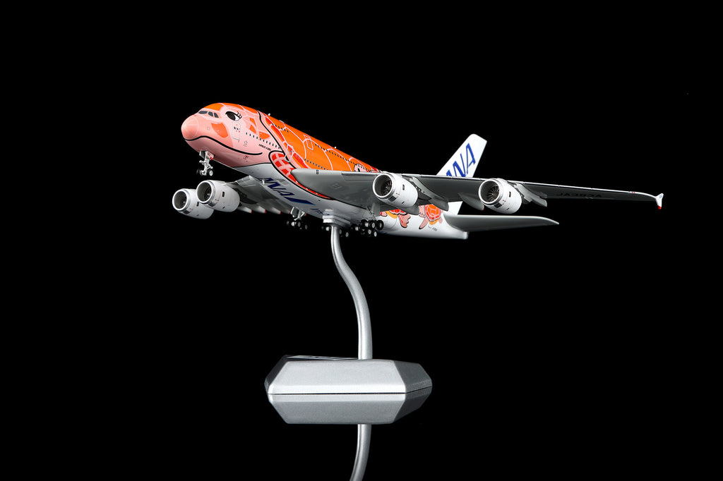 HX Models ANA 航空 Airbus A380-800 JA383A「Ka La」飛天海龜日落橘塗裝