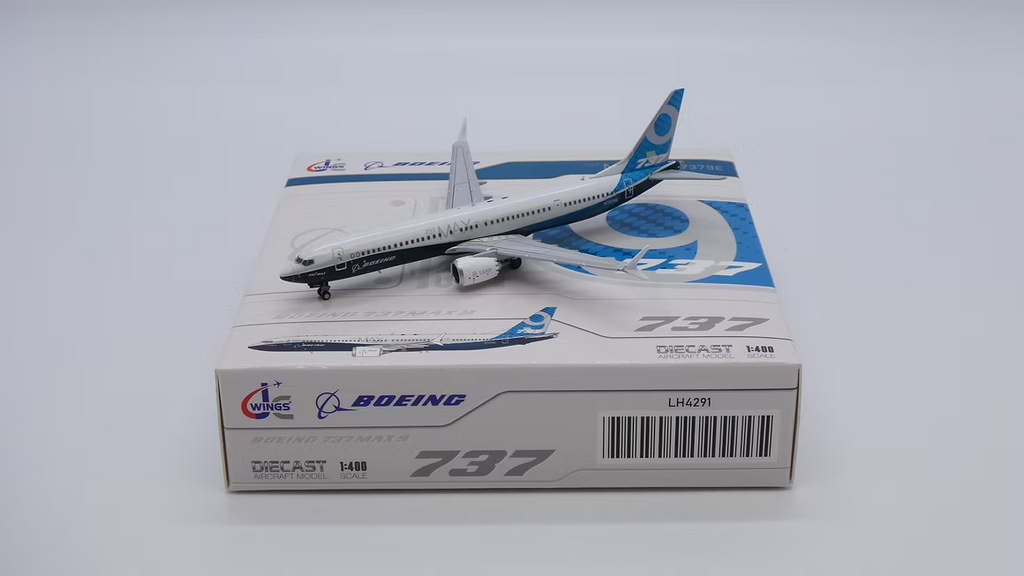 JC Wings 波音原廠塗裝 B737 MAX 9 N7379E 1:400 飛機合金模型