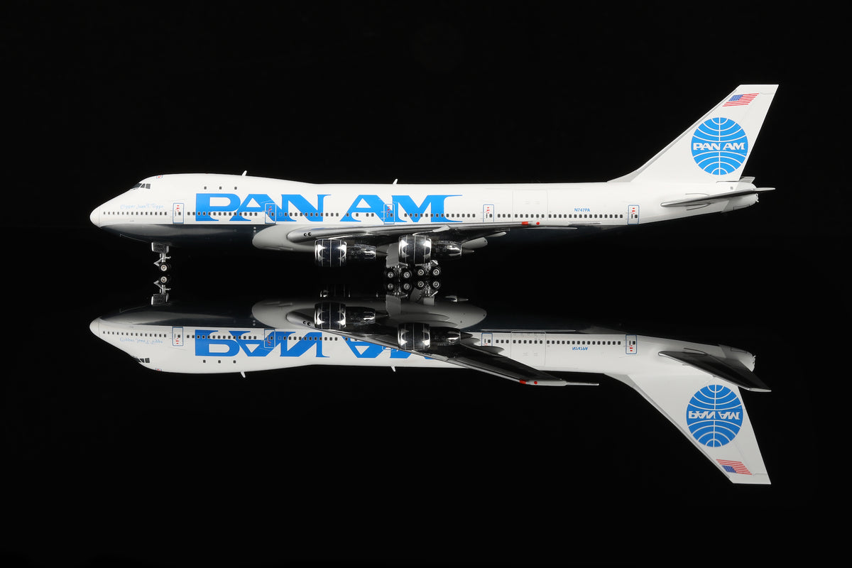 HX Models Pan Am Boeing 747-100 N747PA Clipper JUAN T.TRIPPE