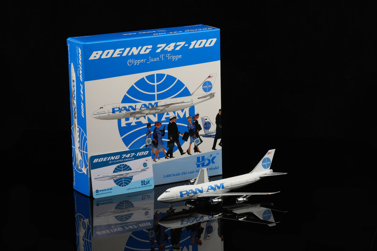 HX Models Pan Am Boeing 747-100 N747PA Clipper JUAN T.TRIPPE