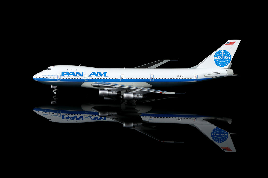 HX Models Pan Am Boeing 747-100 N748PA Clipper Crest of the Wave Scale Model