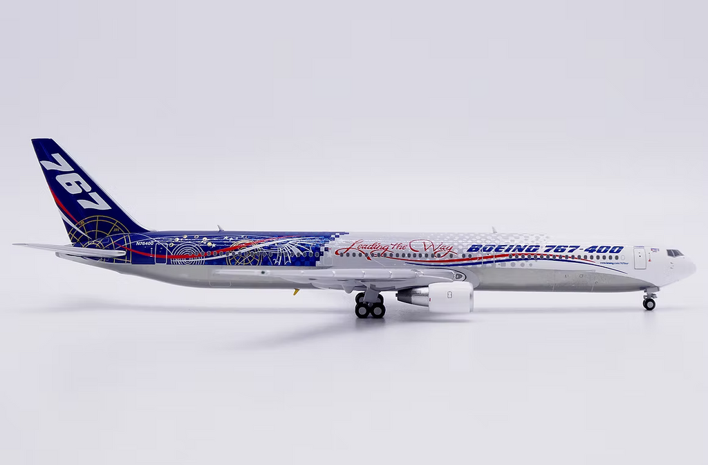JC Wings 波音原廠「Leading the Way」彩繪 B767-400ER N76400 1:400 飛機合金模型
