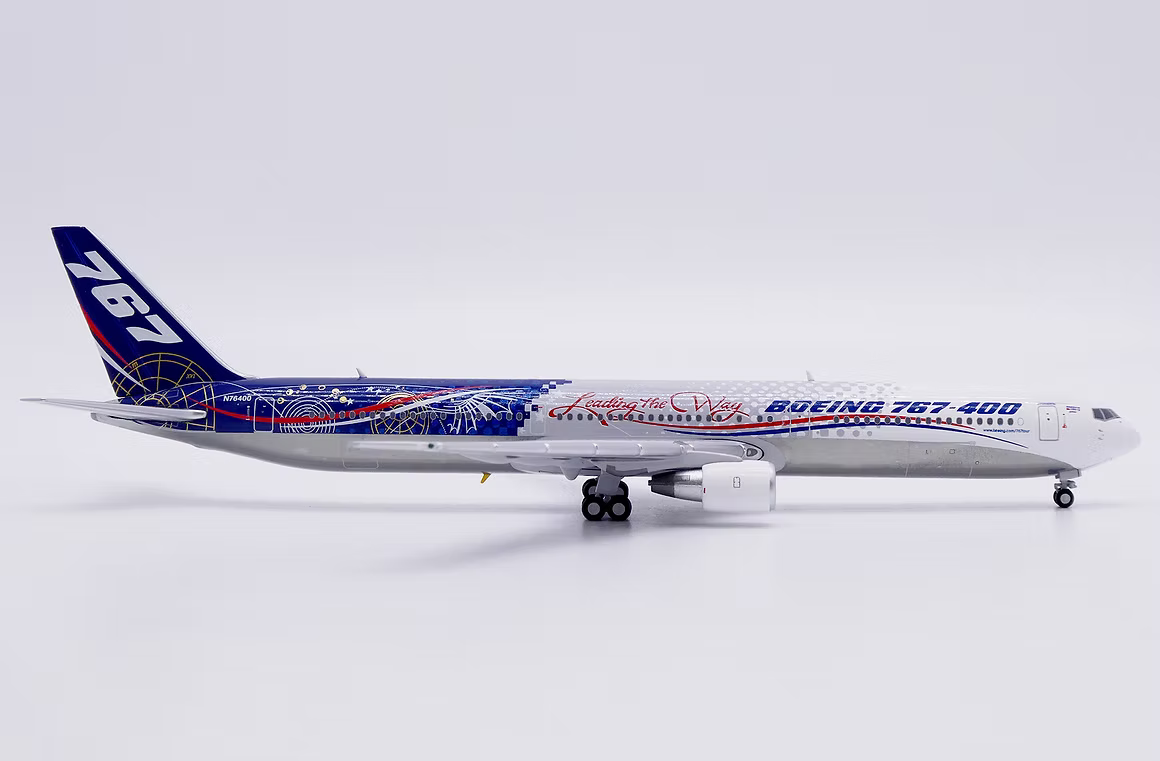 JC Wings 波音原廠「Leading the Way」彩繪 B767-400ER N76400 1:400 飛機合金模型