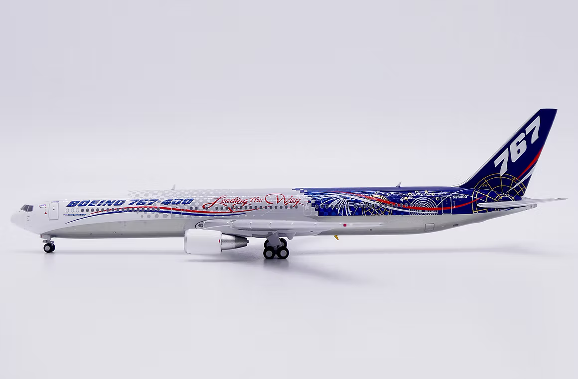 JC Wings 波音原廠「Leading the Way」彩繪 B767-400ER N76400 1:400 飛機合金模型