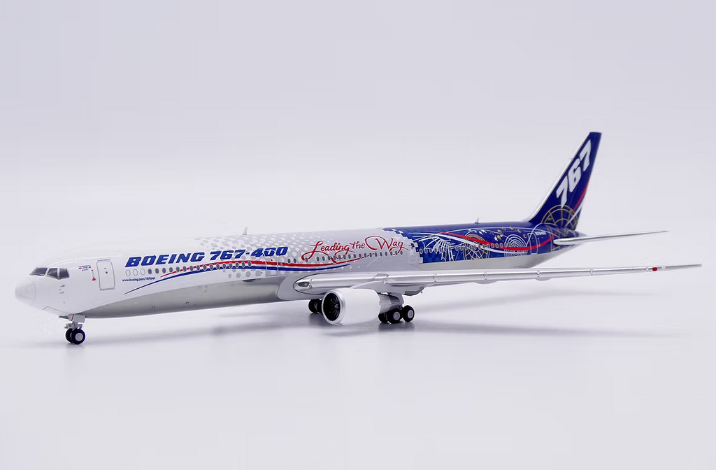 JC Wings 波音原廠「Leading the Way」彩繪 B767-400ER N76400 1:400 飛機合金模型