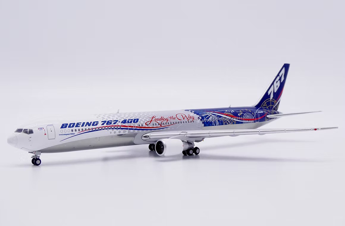 JC Wings 波音原廠「Leading the Way」彩繪 B767-400ER N76400 1:400 飛機合金模型