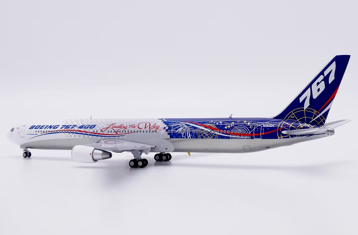 JC Wings 波音原廠「Leading the Way」彩繪 B767-400ER N76400 1:400 飛機合金模型