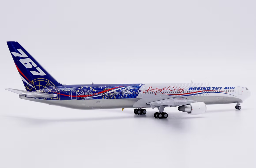 JC Wings 波音原廠「Leading the Way」彩繪 B767-400ER N76400 1:400 飛機合金模型