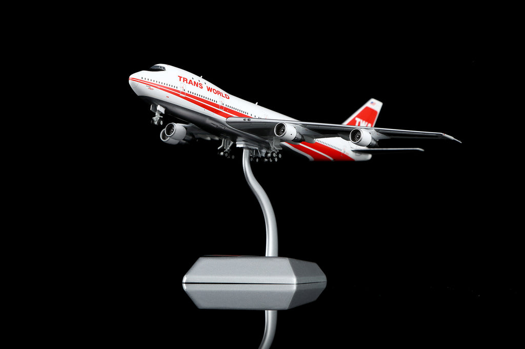 HX Models Trans World Airlines (TWA) Boeing 747-100 N93105 Twin Stripes