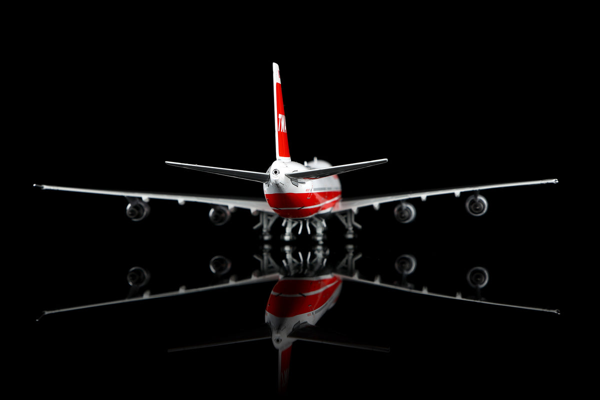 HX Models Trans World Airlines (TWA) Boeing 747-100 N93107 Twin Stripes