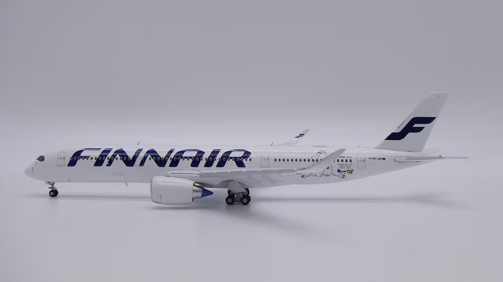 JC Wings 芬蘭航空 空中巴士 A350-900XWB OH-LWP「降落襟翼放下版 Flaps Down」1:400 飛機合金模型