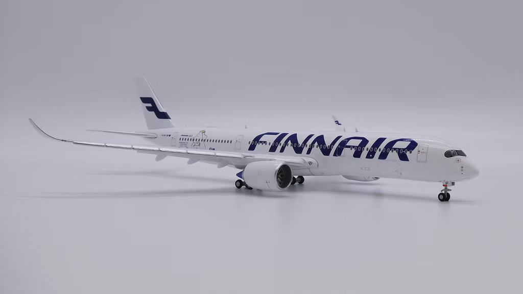 JC Wings 芬蘭航空 空中巴士 A350-900XWB OH-LWP「降落襟翼放下版 Flaps Down」1:400 飛機合金模型