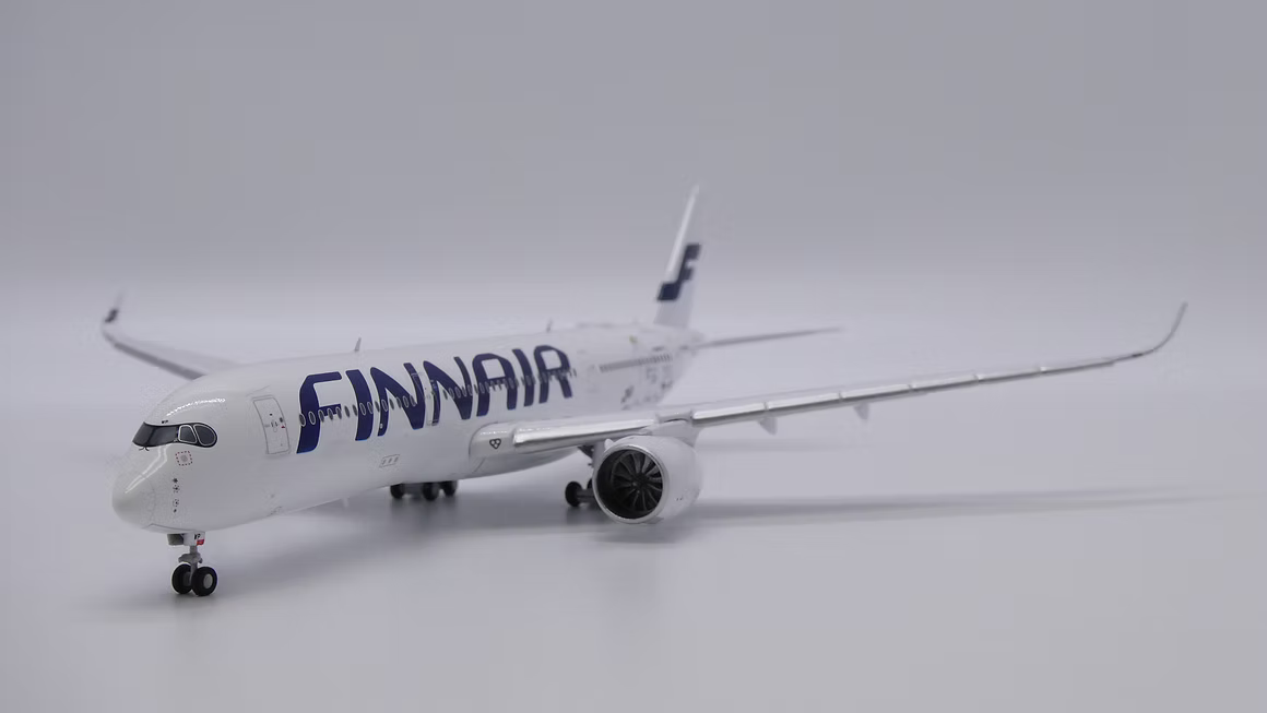 JC Wings 芬蘭航空 空中巴士 A350-900XWB OH-LWP「降落襟翼放下版 Flaps Down」1:400 飛機合金模型