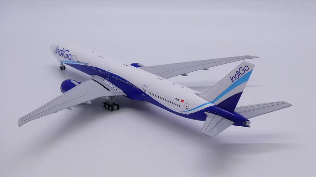 JC Wings 印度靛藍航空（IndiGo）波音 B777-300ER TC-LKD 1:400 飛機合金模型