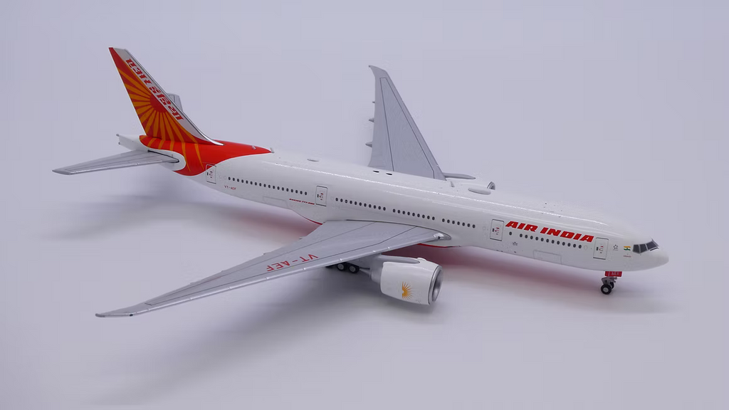 JC Wings 印度航空（Air India）波音 B777-200LR VT-AEF 1:400 飛機合金模型